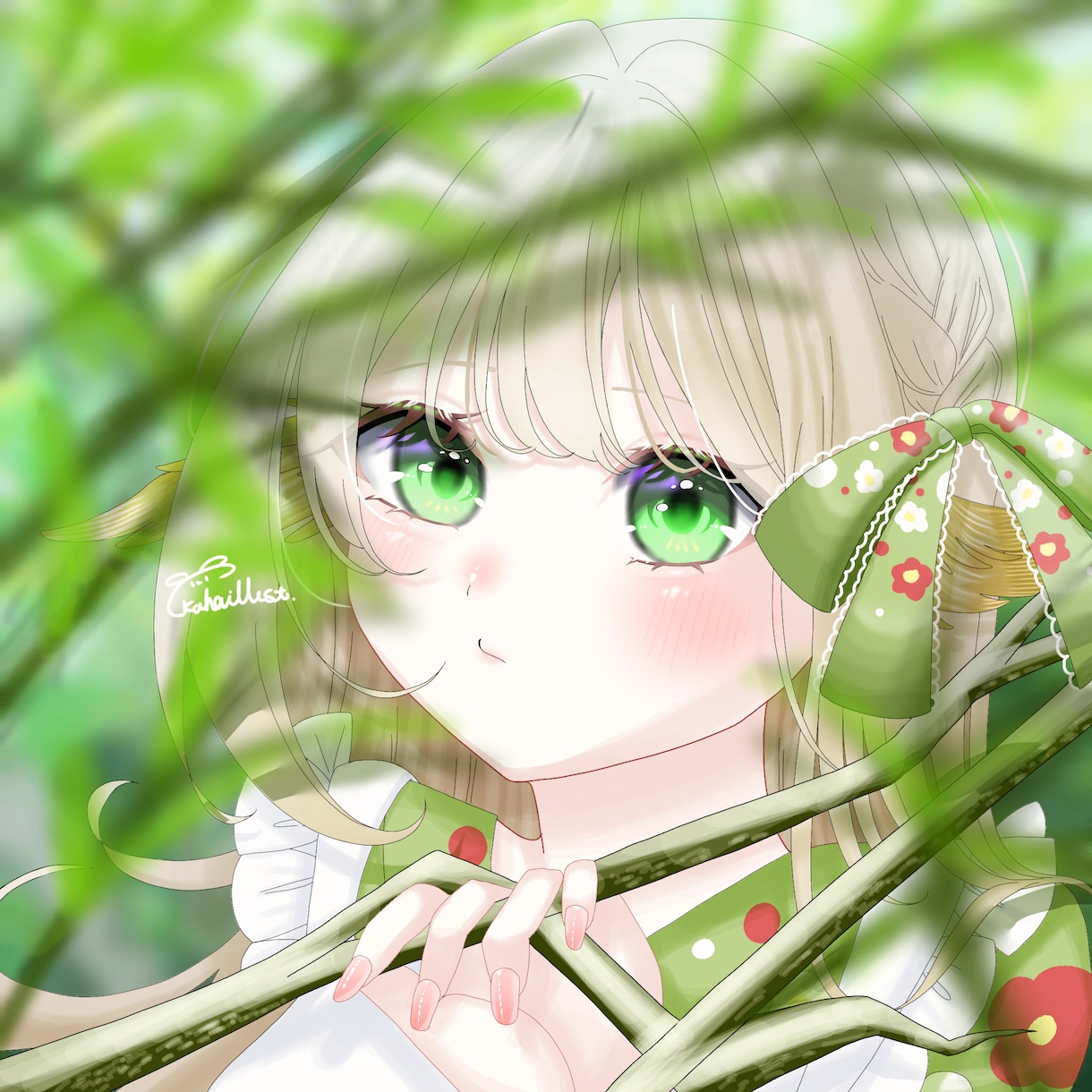 透明感のある可愛いアイコンをお届けします あなただけのアイコンを心を込めて描きます⟡.· イメージ1