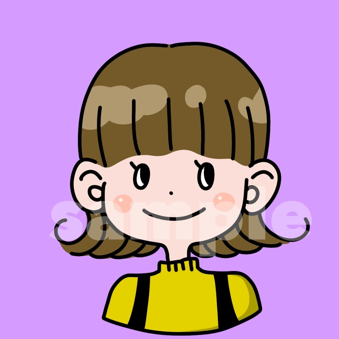 ほっこりやさしいオリジナルアイコンお描きいたします 。修正無制限でお受けしております！ イメージ2