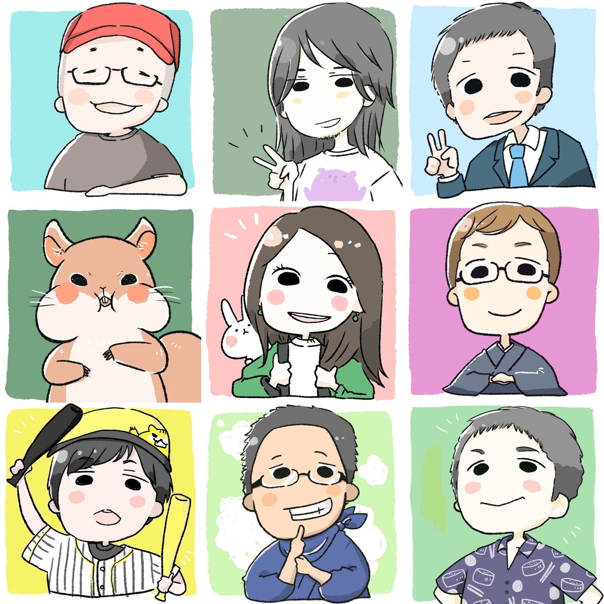 チャリティー企画　似顔絵描きます 7月31日受付終了　本当にありがとうございました！ イメージ5