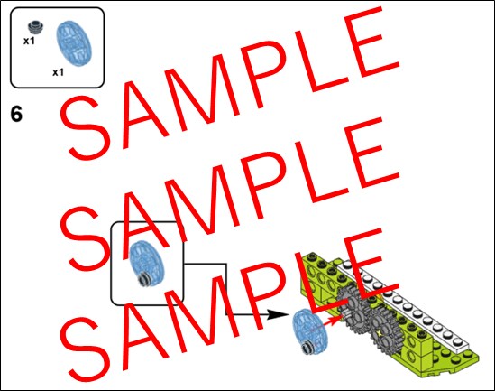 WeDo2.0用プログラミングコースを売ります 【オリジナル内容】Lesson 01 -　歯車 イメージ3