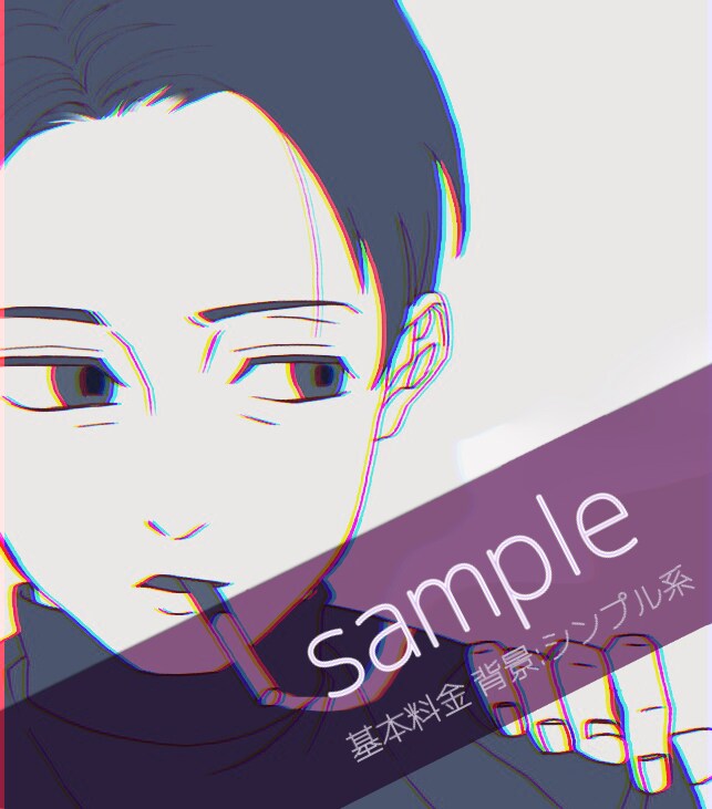 あなた好みの男子でTwitterアイコン描きます 可愛い×アニメ系男子・おじさまで萌えるアイコンを作ります！ イメージ4