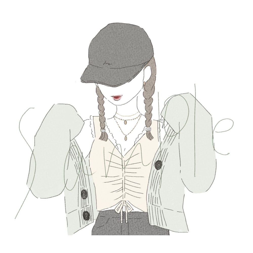 韓国風のお洒落なアイコンイラスト描きます ★あえて顔を描かないお洒落なイラスト★SNSにどうぞ イメージ5
