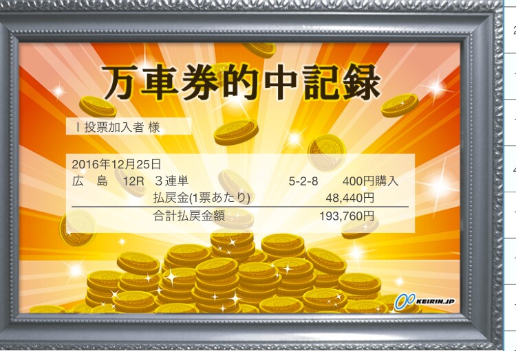 2017年競輪グランプリ予想します かなりの高確率で当てます！！！ イメージ3