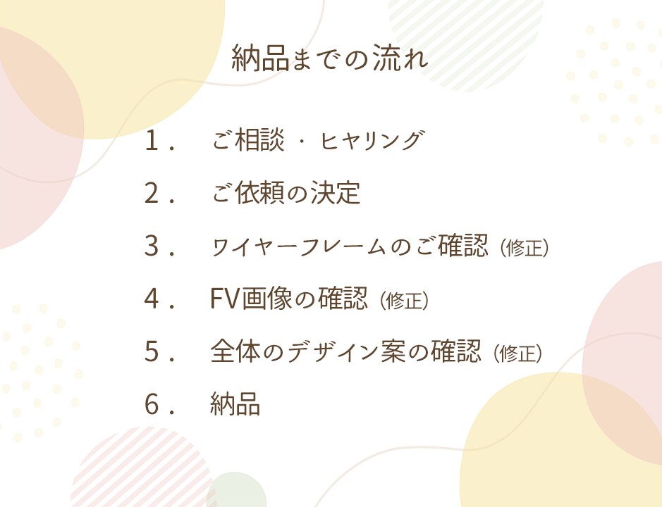 現役保育士が作る！魅力ある目を惹くLP作ります 低価格でも誠心誠意の高クオリティ！その想いをデザインで！ イメージ4
