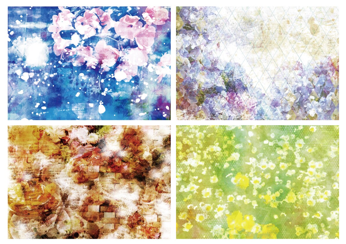 思い出の花の写真でデザインをつくります 記念日やお祝いでもらった思い出の花の写真でデザインを作ります イメージ5