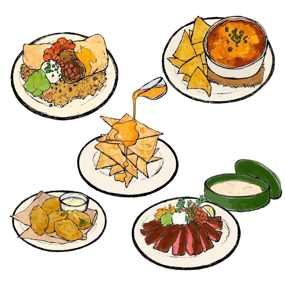 お洒落で美味しそうなカラーイラスト描きます メニューやパンフレットにピッタリ！手書きで温かみのある絵です イメージ3