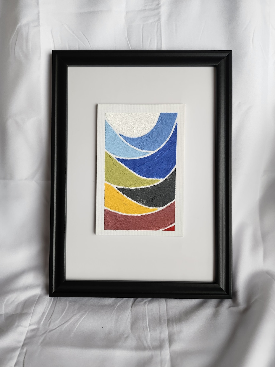 この世で1点モノの抽象画・現代アートを作成します 空間に物語を刻む、唯一無二の存在感 イメージ2