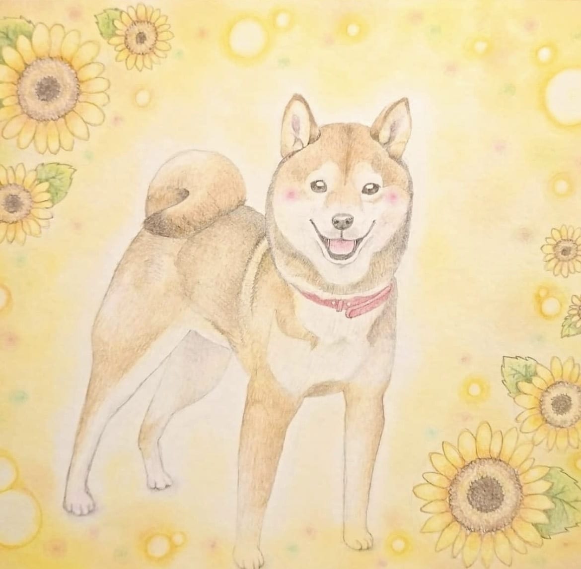 ほんわか優しい♡似顔絵描きます 家族やペットの似顔絵を、手書きで心温まる作品に仕上げます イメージ1