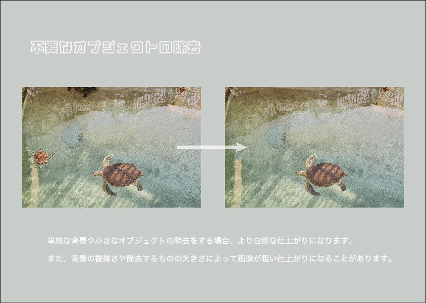 お写真加工致します 不要なオブジェクトの除去、背景の引き伸ばしなどさせて頂きます イメージ2