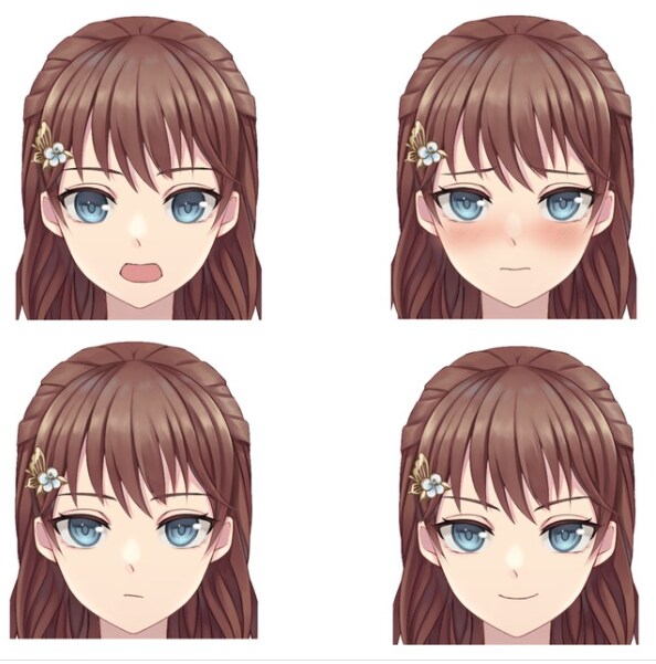 Vtuber制作承ります 高可動域モデルの制作や豊富な表情差分制作が可能です！ イメージ4