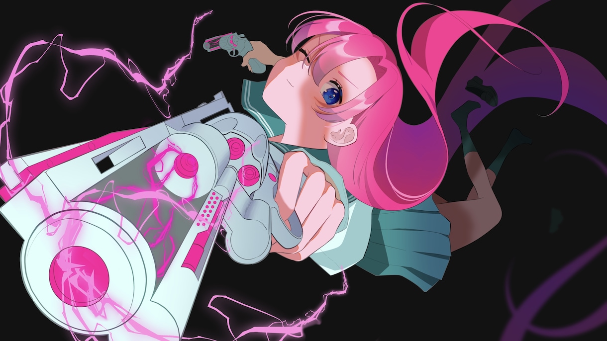 キャッチーで目を引くイラスト作成いたします MVイラストやアイコンイラスト等、幅広く対応いたします！ イメージ1