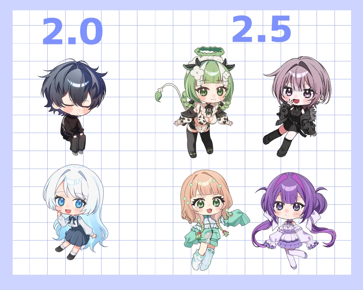創作・配信活動向けイラスト制作します 空気感や感情表現を大切にしています イメージ3