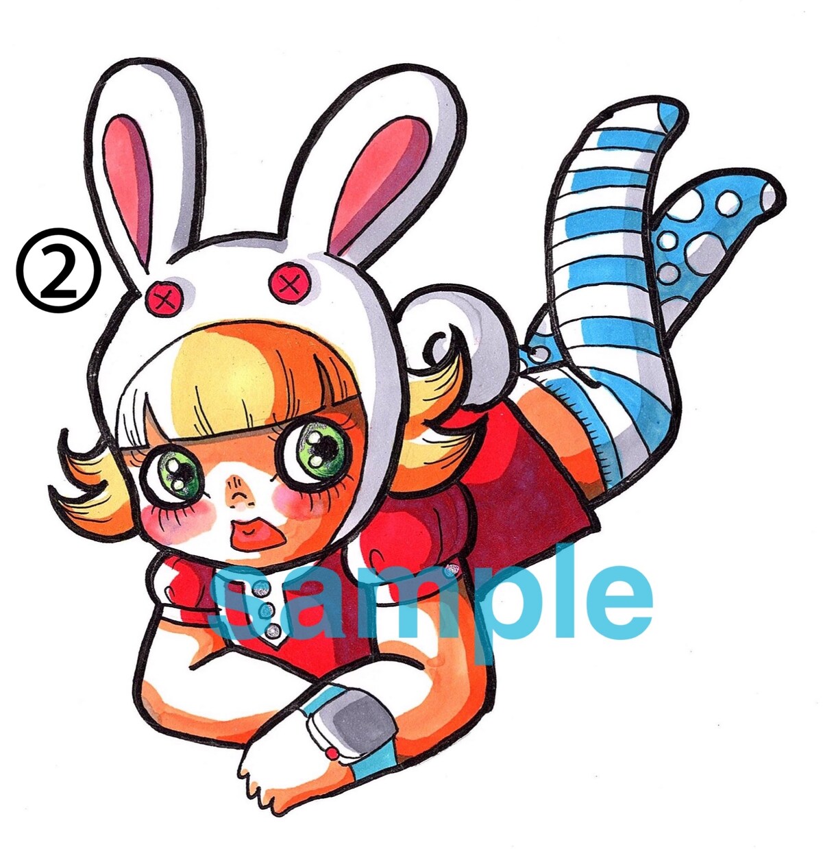 わたしのイラストで貴方のアイコン作ります わたしが描いた既存のイラストから貴方だけのアイコン作ります！ イメージ2