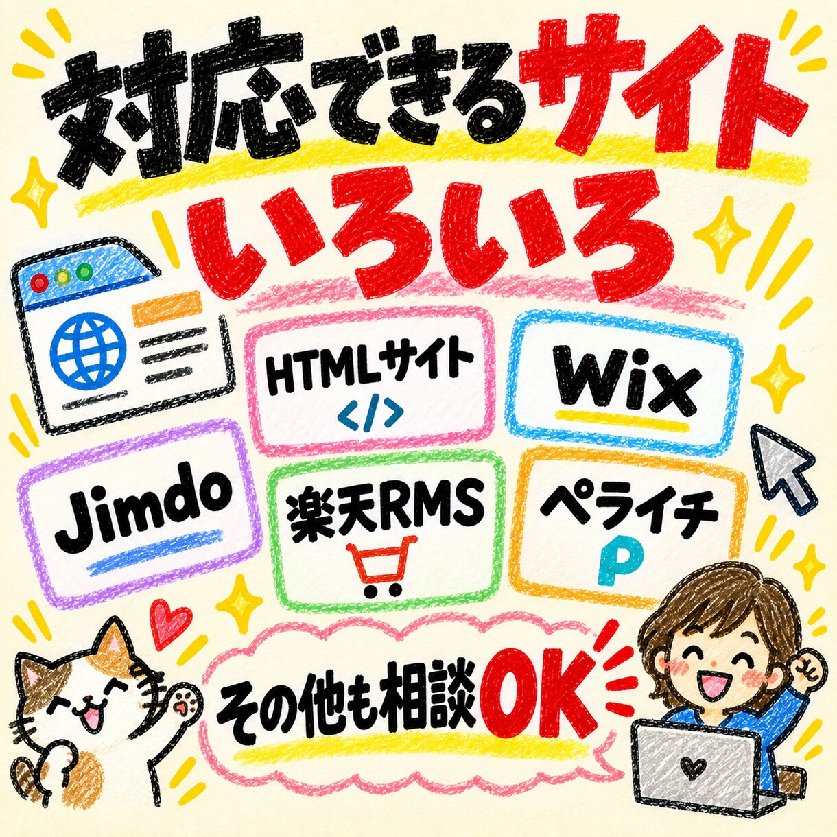 Webサイトの修正・カスタマイズを承ります 文字1つ、画像1枚から。サイト修正おまかせ。 イメージ4