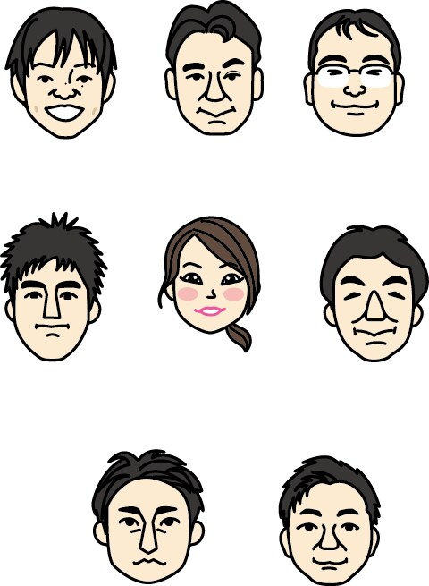 色んなタッチ（見本参照）で似顔絵を描きます SNSや名刺等、様々な用途にどうぞ。選べるタッチが嬉しい！ イメージ3