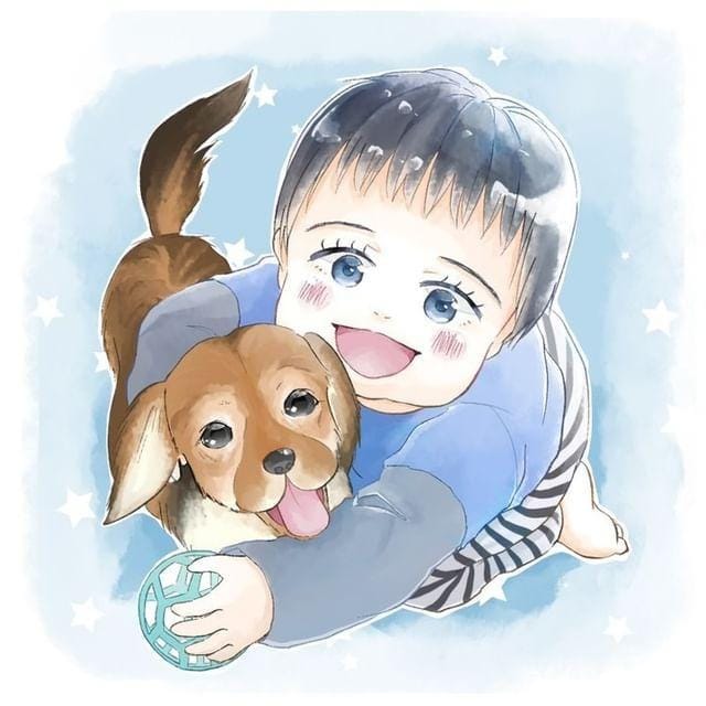 似顔絵イラストを優しい水彩風タッチでお描きします プレゼントや観賞用、ブログ用など！用途に合わせてお描きします イメージ4