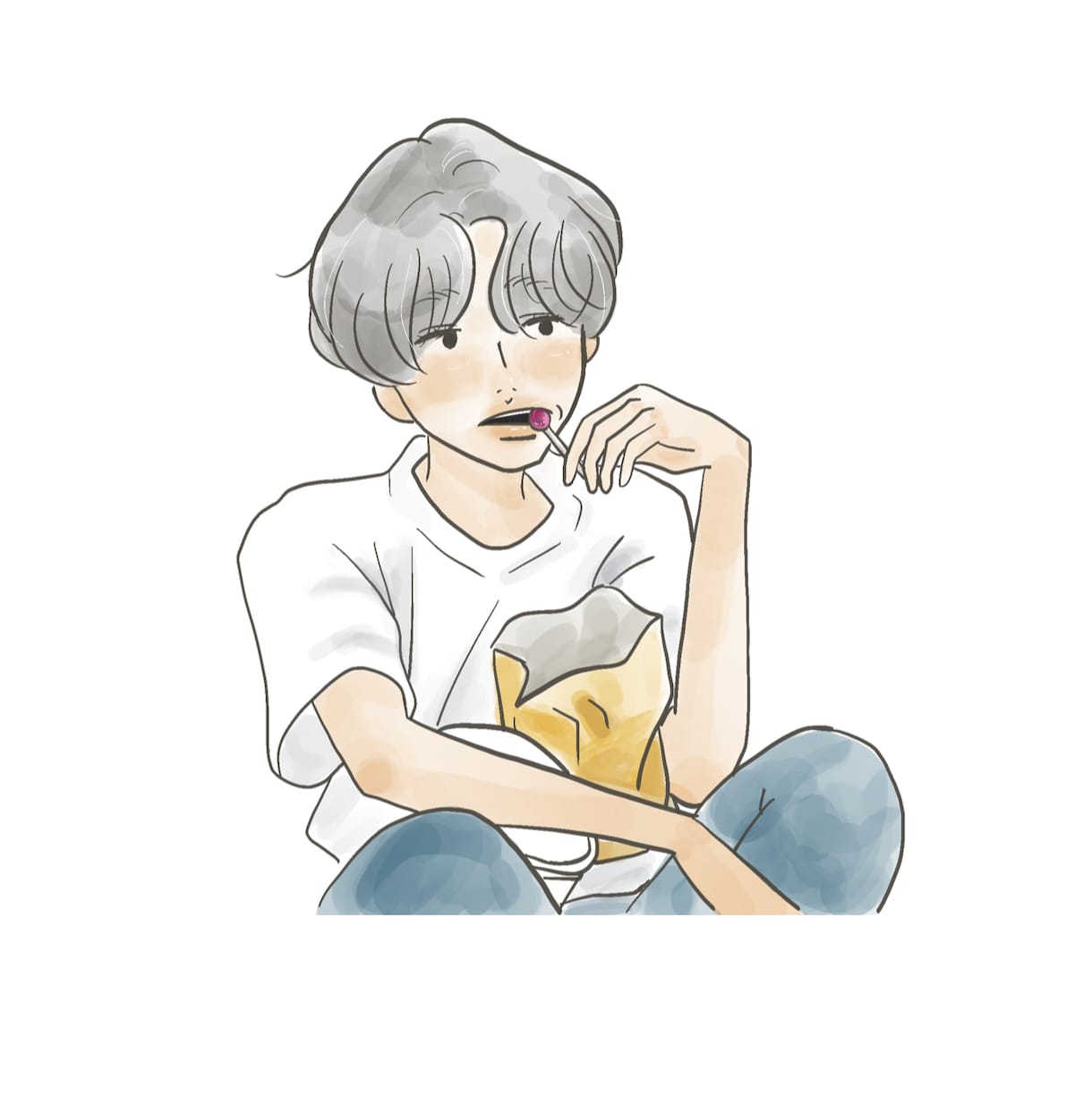 おしゃれイラストや、イメージアイコン描きます SNSやブログで使えるアイコンなどかわいイラストで再現します イメージ2