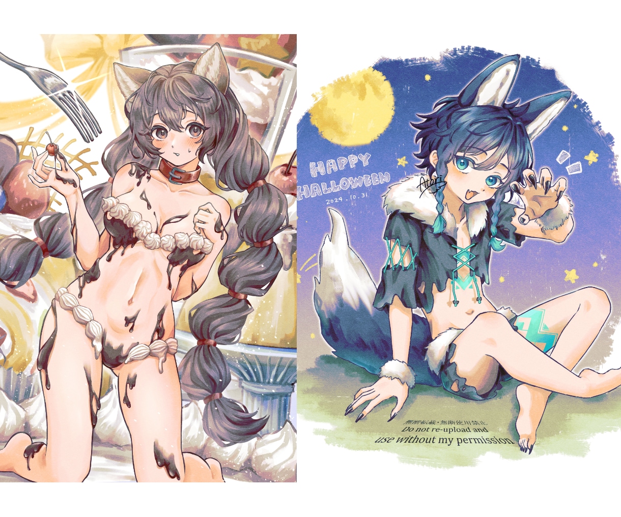サムネやアイコン、立ち絵などのイラスト制作承ります ＊テンプレ記入だけで簡単＊ご要望に沿ったイラストをお届け イメージ4