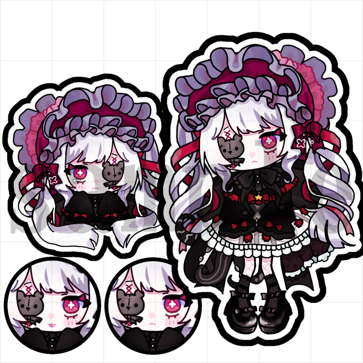 パキッとした可愛いデフォルメイラストを制作します 特徴的なデフォルメイラストが欲しい！といった方にオススメです イメージ1