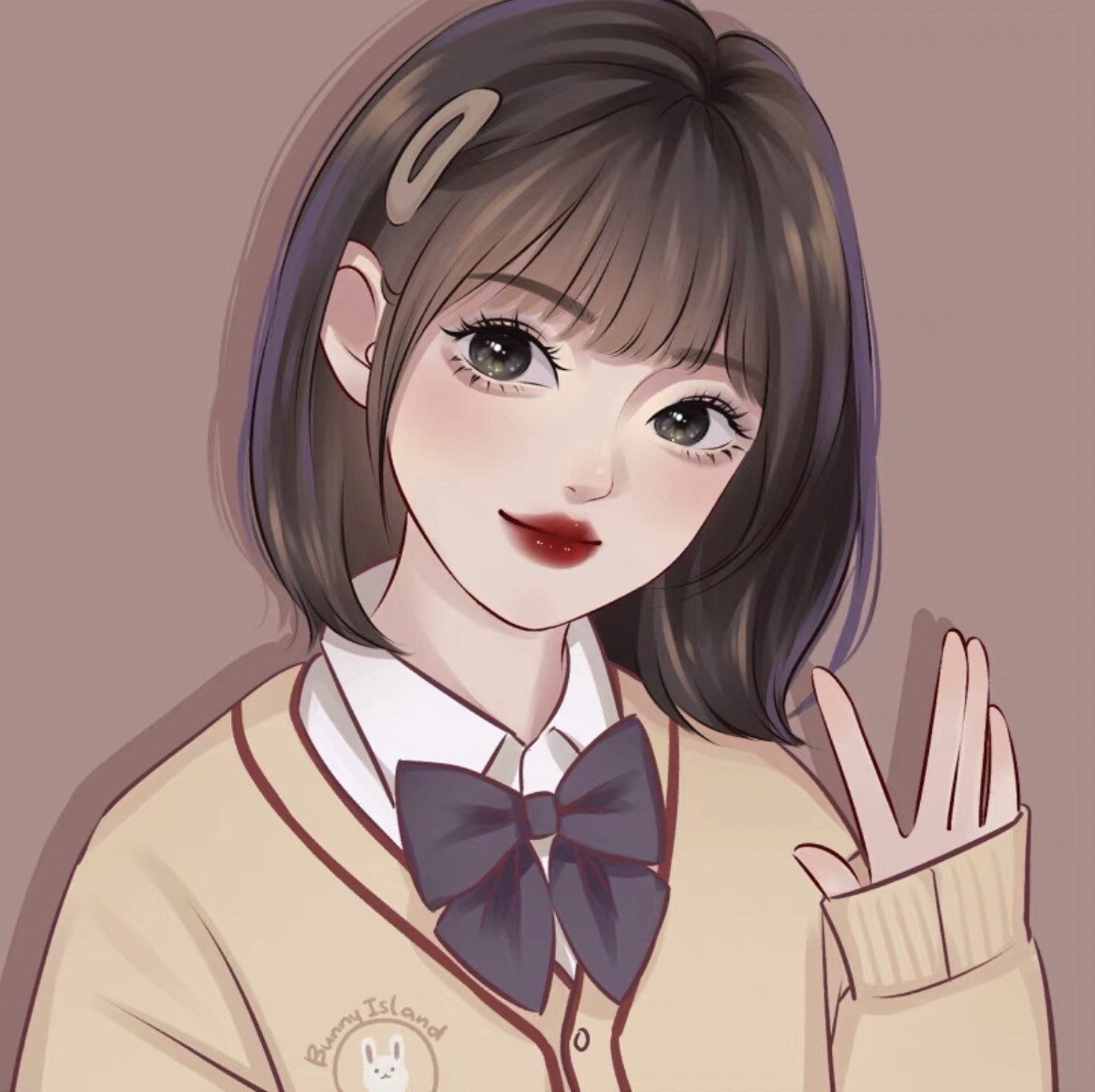 アイコン、似顔絵、イラストを作成します ゆるふわイラスト　アイコン　かわいいおしゃれ イメージ1