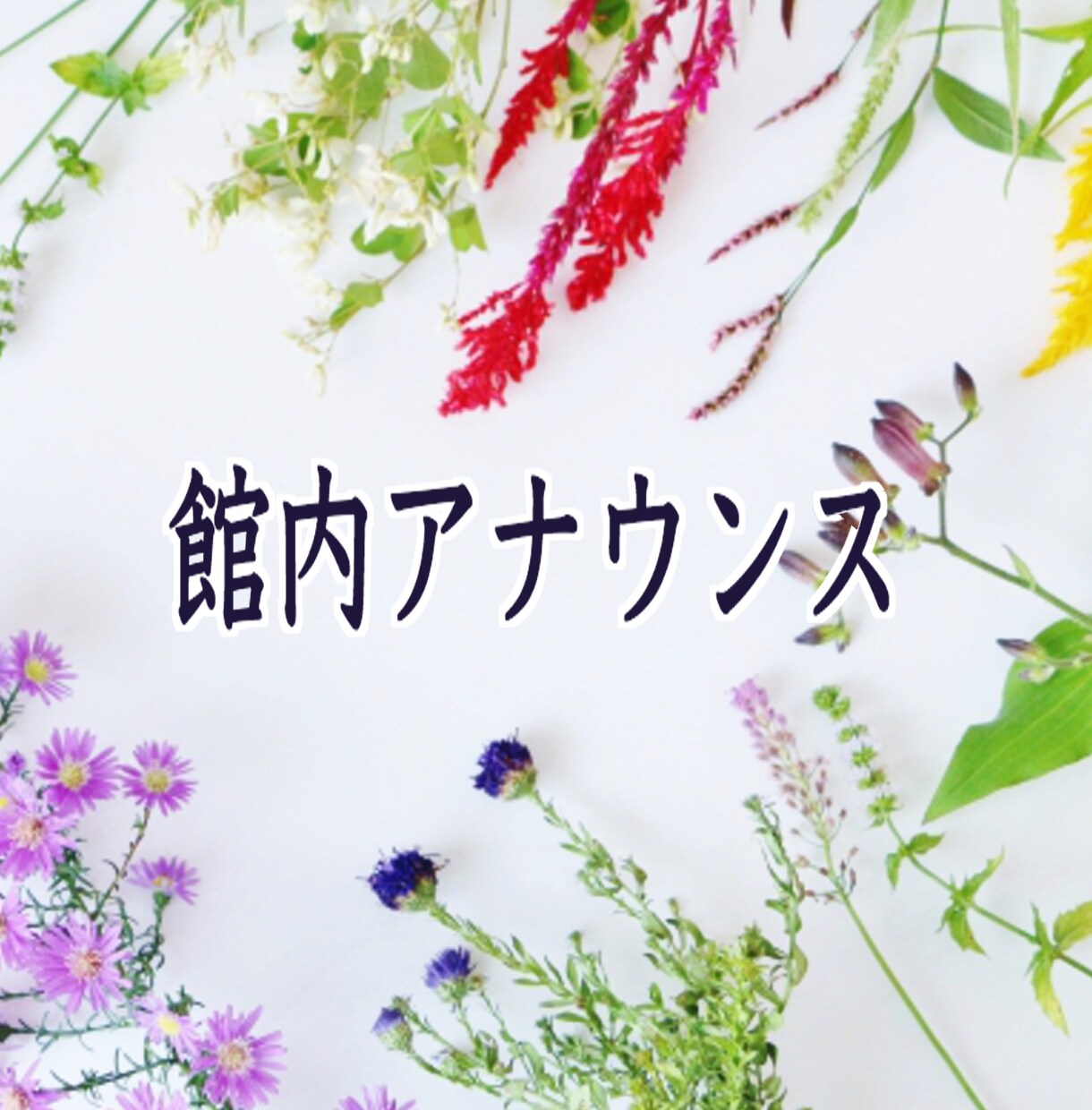 館内アナウンス提供します 恒例の催しのアナウンスにいかがですか？ イメージ1