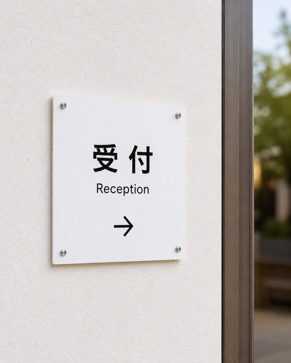 看板・プレート・表札をオーダーメイドで製作します 店舗看板、案内プレート、表札、室名札、注意書きプレートなど イメージ7