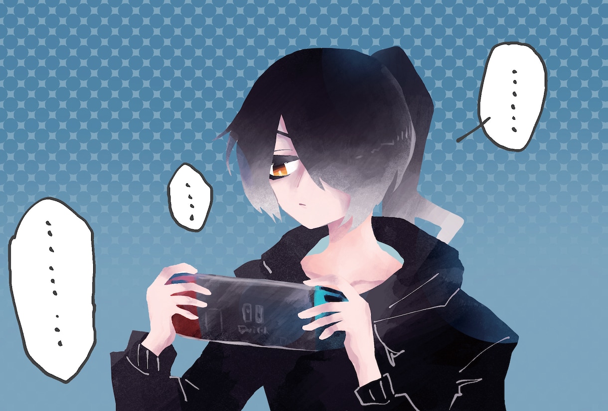 ゲームや動画のスチルイラストお描きします ホラー・オカルト的なスチルや恋愛ゲームなどのスチル描きます！ イメージ7