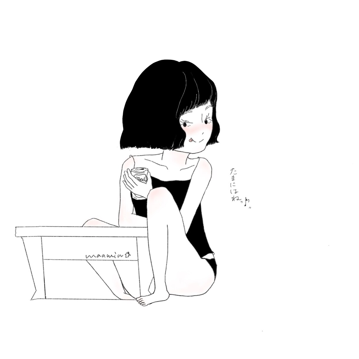 優しくも 愛おしいあなた専用の彼女を描きます 好みの女の子や あなたのフェチを 盛り込んじゃいます イメージ3