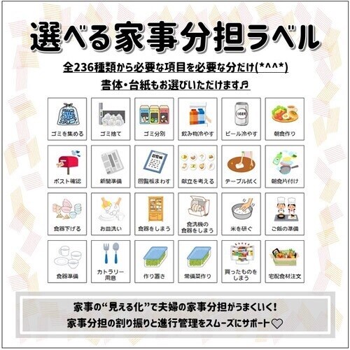 一緒に家事の分担の仕方考えます 一日の隙間時間を作りませんか話しましょう♡ イメージ2