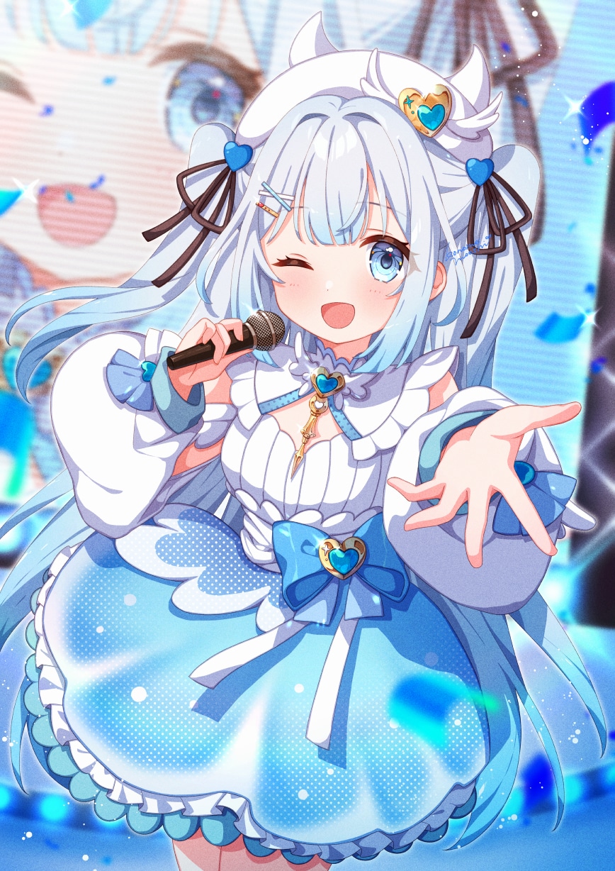 VTuber向け★アニメ塗りでイラスト描きます VTuber、動画・配信・サムネイル・グッズ用　など イメージ1