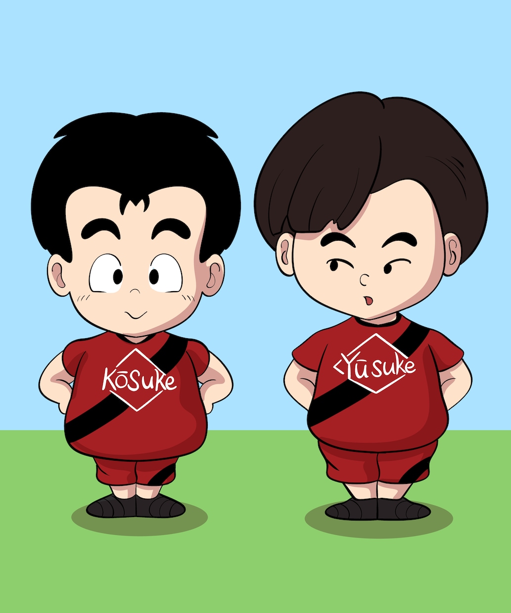 ドラゴンボールの画風でかわいい似顔絵制作ます お好きな漫画、アニメ作品の画風で似顔絵制作！ イメージ4
