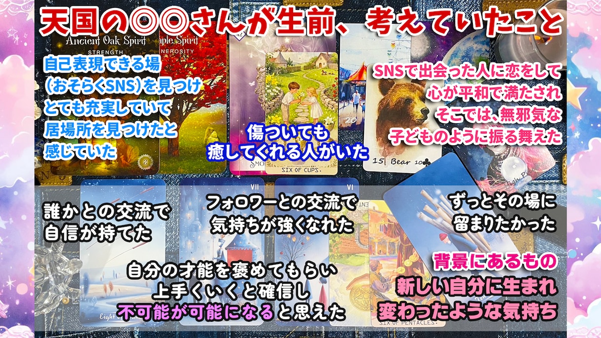その悩み、あなたのご先祖様が解決に導いて下さいます ご先祖様から貴方への伝言、注意喚起、長所や近未来！ イメージ2