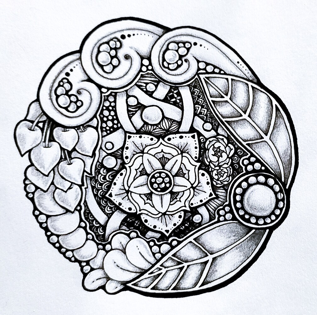 細密画でアイコン画像を作成します お好きなモチーフやペットを細密ペン画で手描きアイコンにします イメージ2