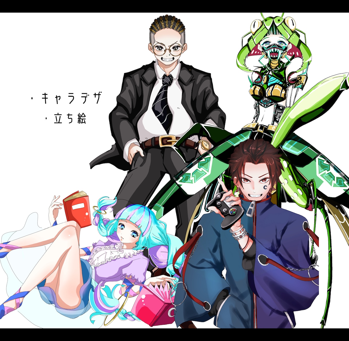 幅広い絵柄でご要望に沿ったイラストを描きます 【アイコン・キャラデザ・PVイラスト・立ち絵・版権等何でも】 イメージ2