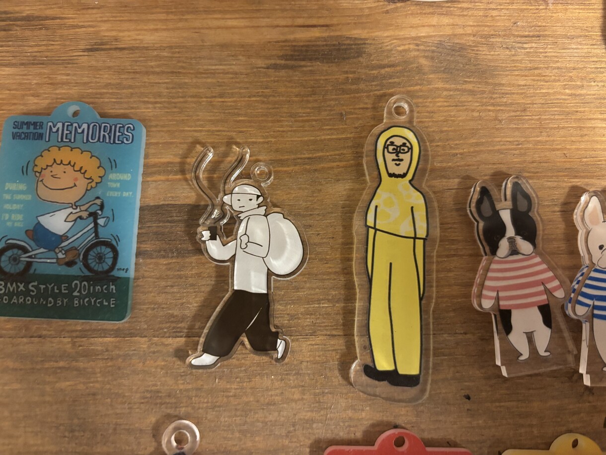 オリジナルのアクリルキーホルダーを制作します オリジナルグッズを制作できます！1個から大量制作までOK イメージ2