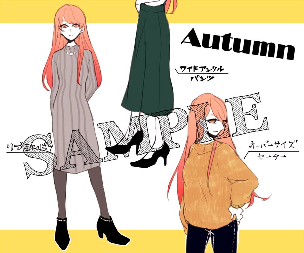 女の子のイラスト描きます 【アイコン～立ち絵】・【かわいい～イケ女】 イメージ5