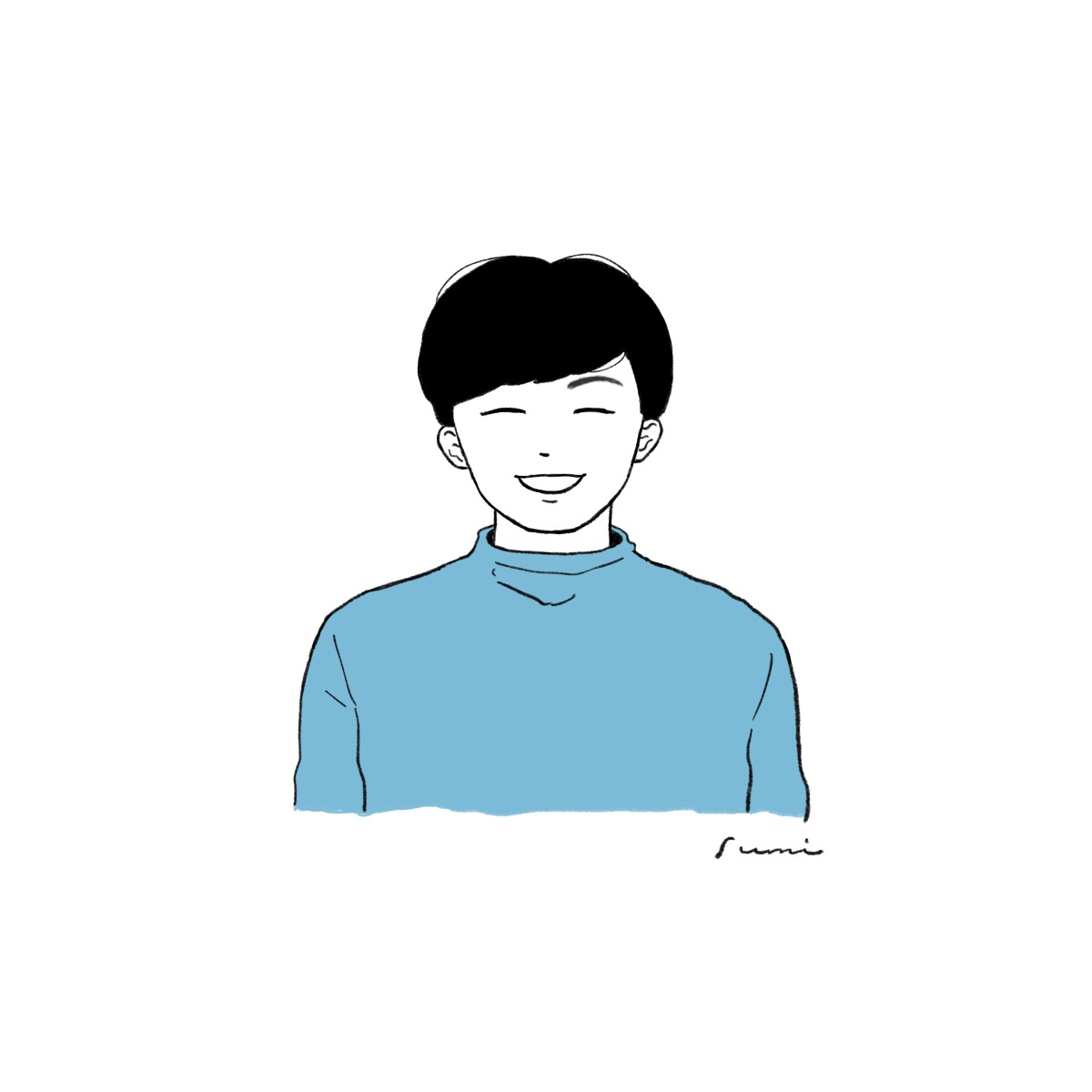 おしゃれなペン画風タッチの似顔絵を描きます SNS用アイコンや、記念日などのプレゼントにもおすすめです♪ イメージ5
