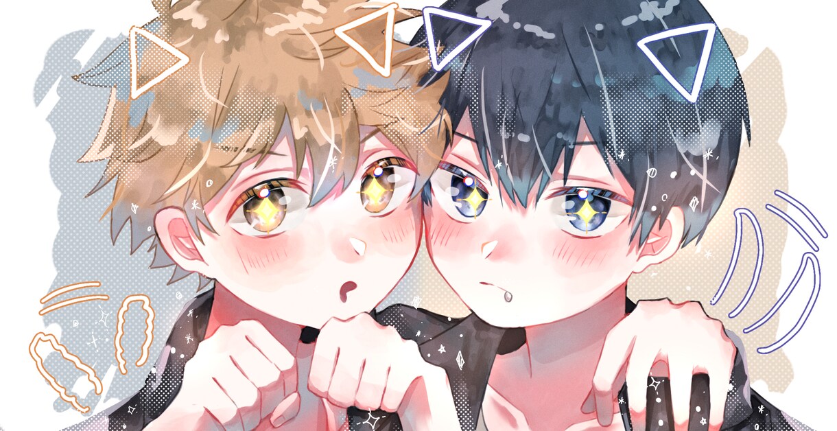 可愛い、ふわふわのキャラクターイラスト描きます アイコン、動画用イラスト、グッズ イメージ4
