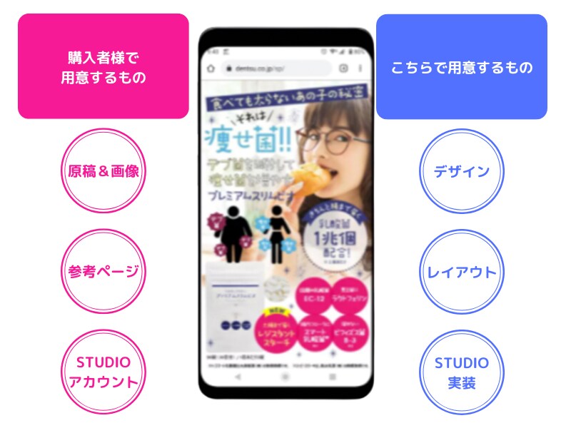 WEB集客に強いランディングページを制作しますます WEB集客に強いランディングページを制作します イメージ5