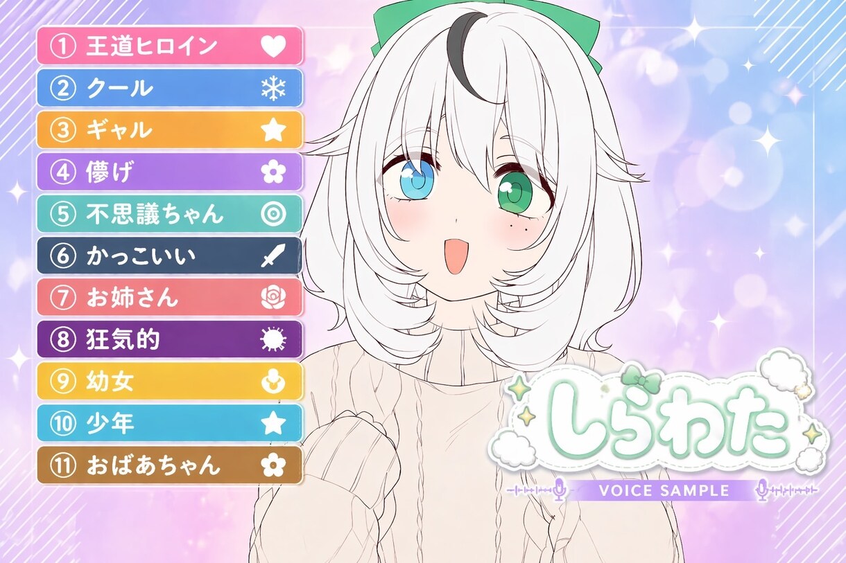 まっすぐに感情が伝わるお芝居を丁寧にお届けします 陽の芝居が得意です☀️赤ちゃん〜おばあちゃん、少年まで!! イメージ1