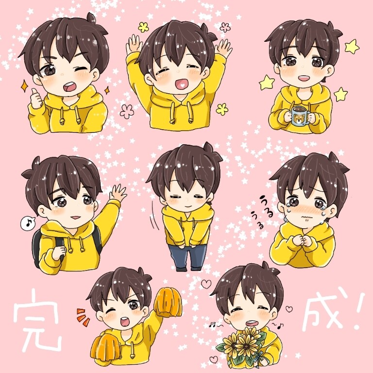 あなただけのLINEスタンプ作ります あなたが欲しいLINEスタンプ作ります✩︎⡱ イメージ3