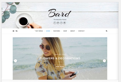 オシャレなサイトをワードプレスで制作します お店のホームページや起業女子、ママにオススメ。 イメージ5