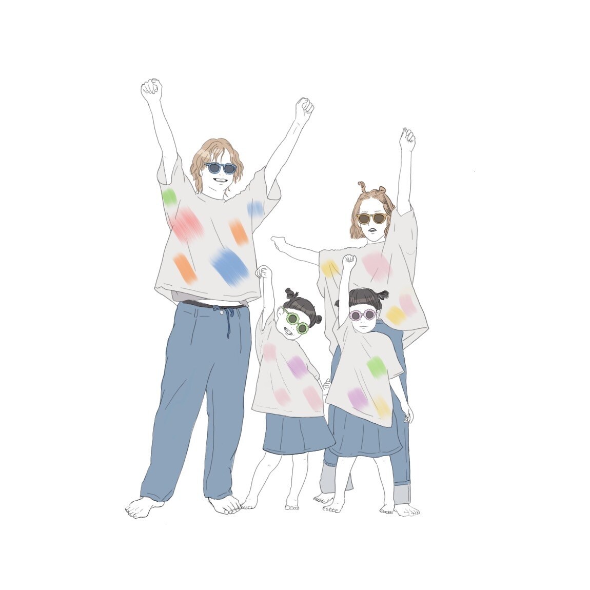お写真を選ぶだけ！シンプル映えるイラストを描きます SNSアイコンや、プレゼント、グッズ化にオススメです！ イメージ2