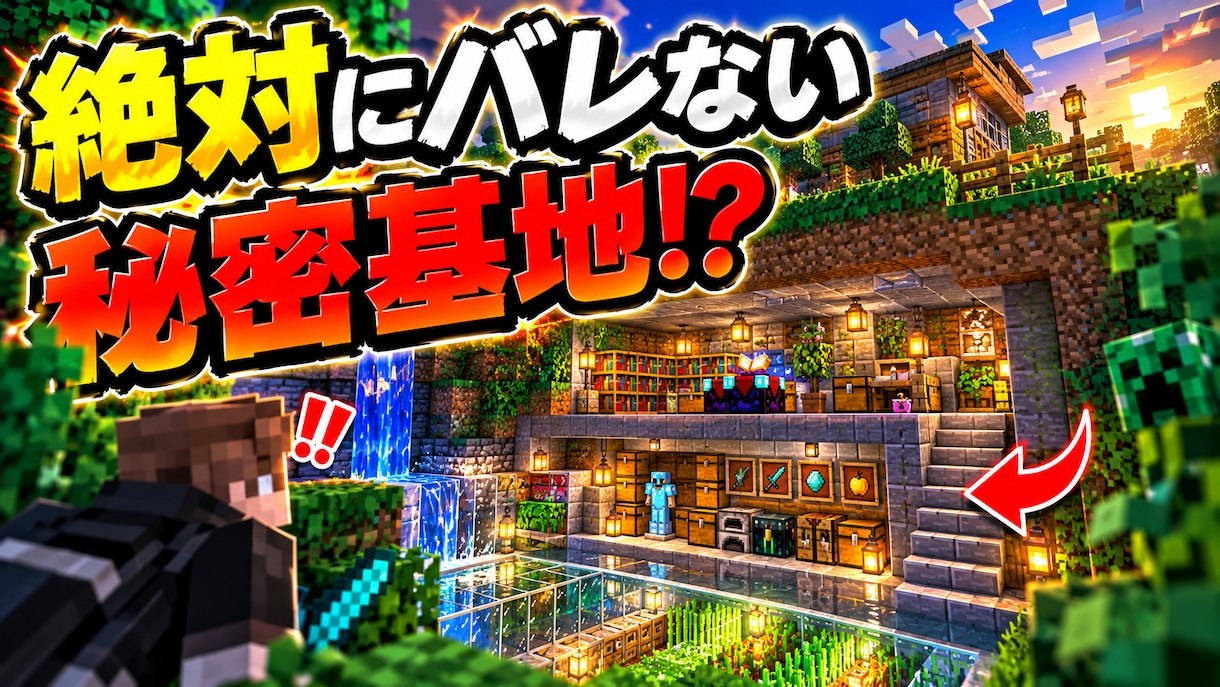 YouTubeのサムネイルを制作します ゲーム実況にぴったりな目を引くサムネイルを制作します イメージ1