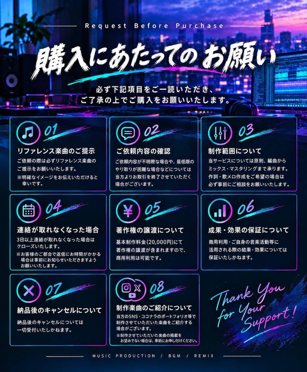 ダンスミュージック系特化！楽曲のアレンジを承ります オリジナル楽曲やBGMなどの編曲〜仕上げまで！ イメージ3