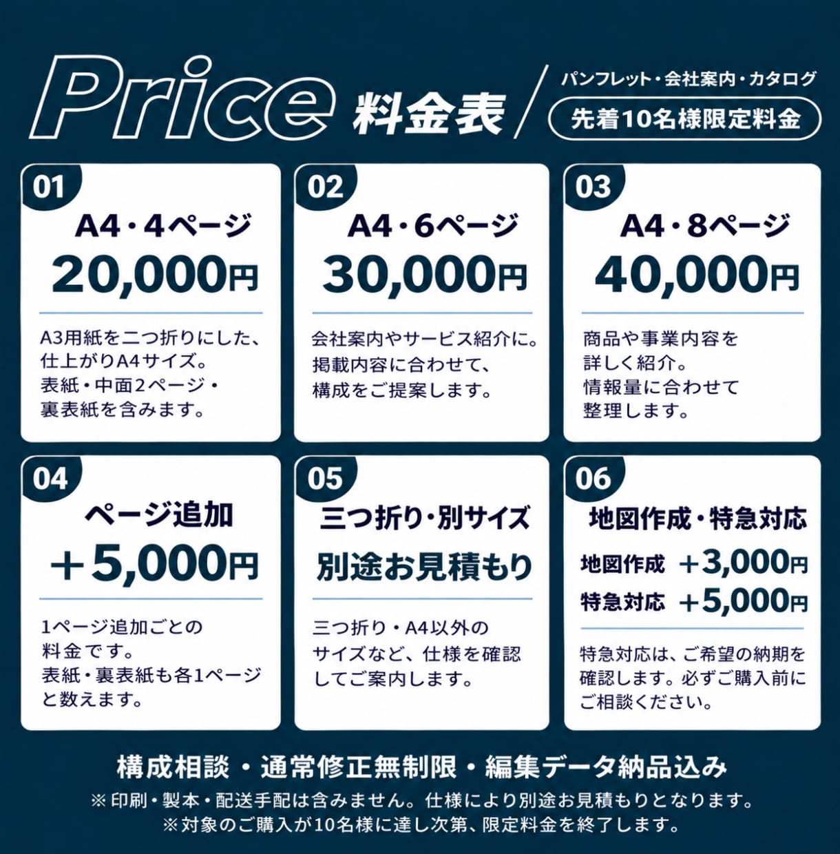 パンフレット・会社案内・カタログを作成します 実務10年｜構成から相談OK・先着10名2万円〜 イメージ3