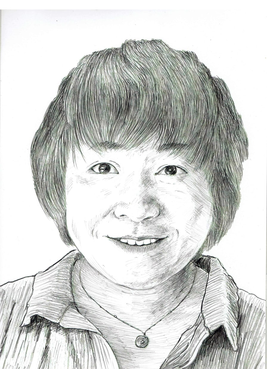 真摯な肖像画（鉛筆画）を提供します あなたの肖像画で現代アートを制作しよう！　。 イメージ8