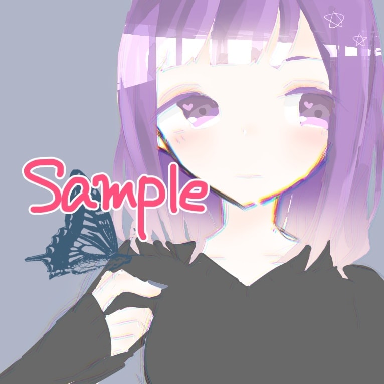 SNS等で使えるアイコンを描きます 自分だけのオリジナルアイコン！ イメージ2