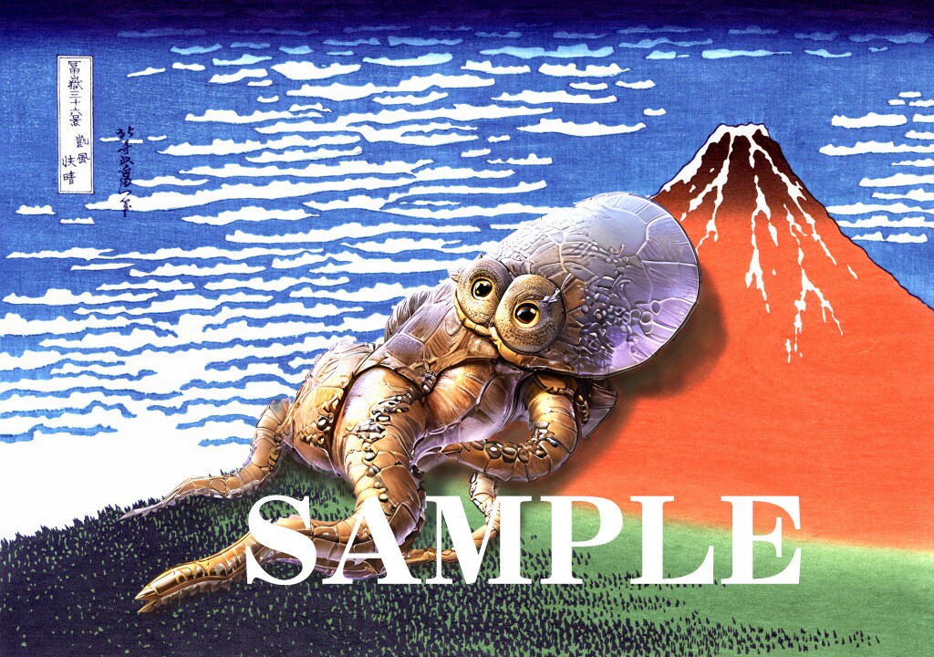 面白い浮世絵イラスト制作します レトロから最新デザイン・イラストを制作 イメージ1