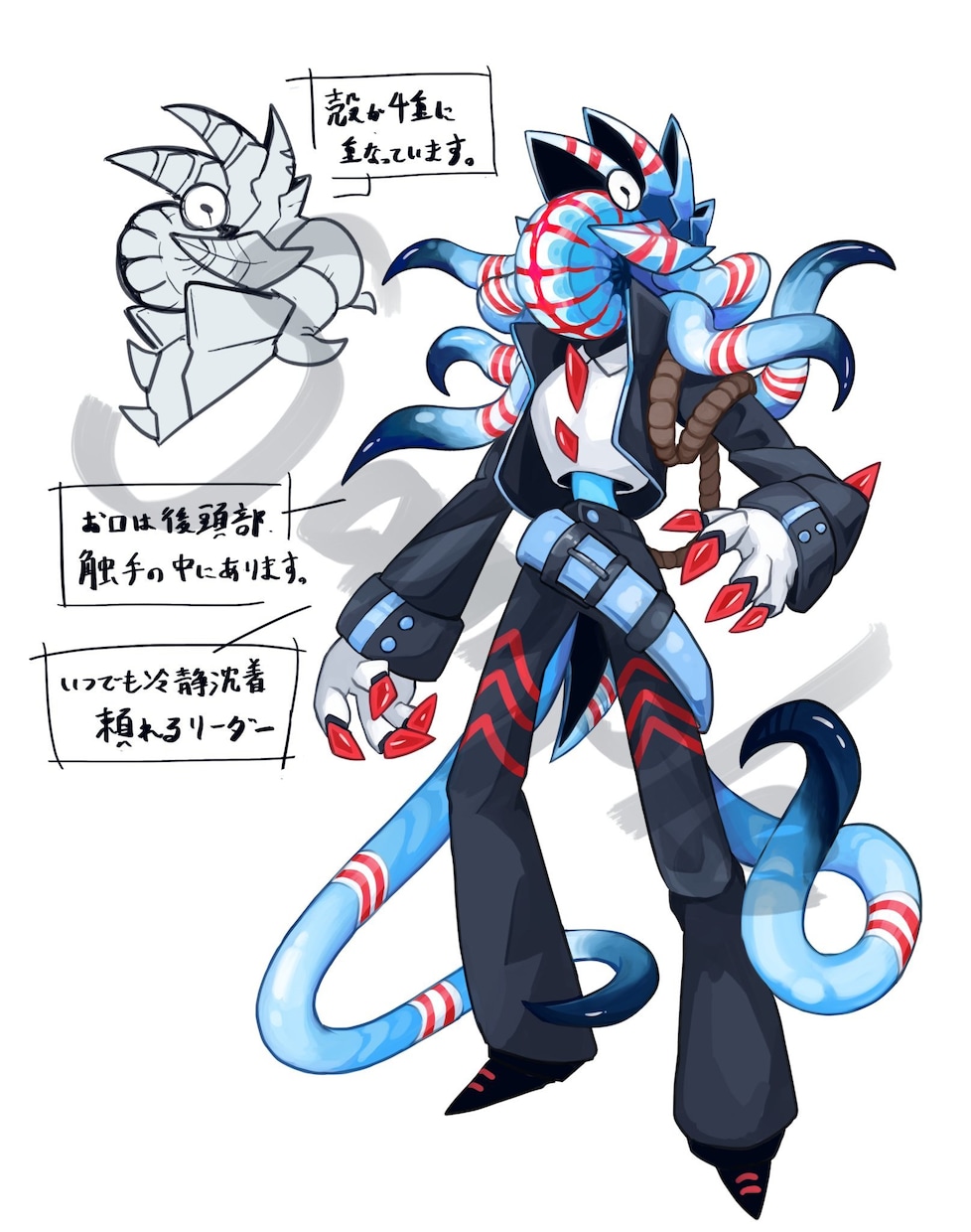 人外キャラクターをデザイン致します 唯一無二のオリジナルキャラクターを制作致します！ イメージ6